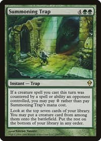 Summoning Trap - Zendikar - Magic: The Gathering card