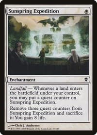 Sunspring Expedition - Zendikar - Magic: The Gathering card