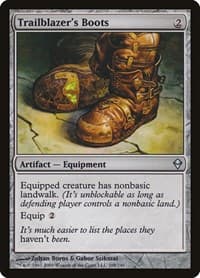 Trailblazer's Boots - Zendikar - Magic: The Gathering card
