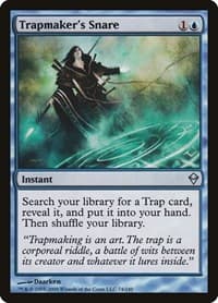 Trapmaker's Snare - Zendikar - Magic: The Gathering card