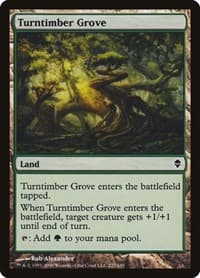 Turntimber Grove - Zendikar - Magic: The Gathering card