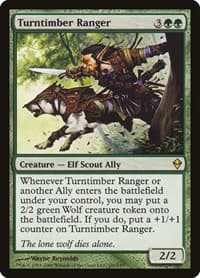 Turntimber Ranger - Zendikar - Magic: The Gathering card