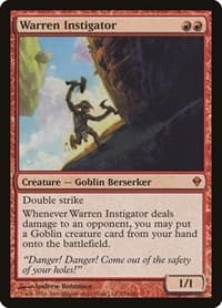 Warren Instigator - Zendikar - Magic: The Gathering card