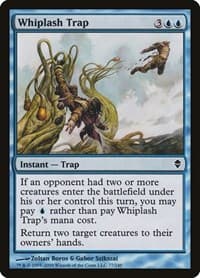 Whiplash Trap - Zendikar - Magic: The Gathering card