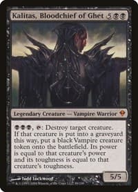 Kalitas, Bloodchief of Ghet - Zendikar - Magic: The Gathering card