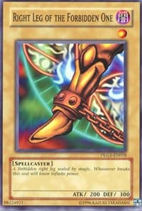 Right Leg of the Forbidden One - Dark Legends - YuGiOh card