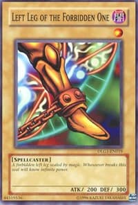 Left Leg of the Forbidden One - Dark Legends - YuGiOh card