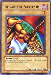 Left Arm of the Forbidden One - Dark Legends - YuGiOh card