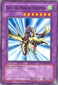 Gaia the Dragon Champion - Dark Legends - YuGiOh card