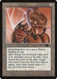 Yotian Soldier - Antiquities - Magic: The Gathering card