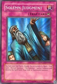 Solemn Judgment - Dark Legends - YuGiOh card