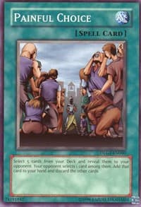 Painful Choice - Dark Legends - YuGiOh card