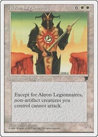 Akron Legionnaire - Chronicles - Magic: The Gathering card