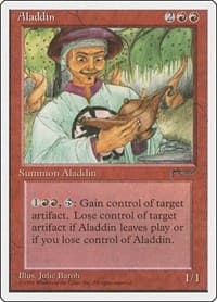 Aladdin - Chronicles - Magic: The Gathering card