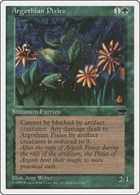 Argothian Pixies - Chronicles - Magic: The Gathering card