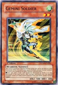 Gemini Soldier - Structure Deck: Warriors' Strike - YuGiOh card