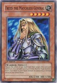 Freed the Matchless General - Structure Deck: Warriors' Strike - YuGiOh card