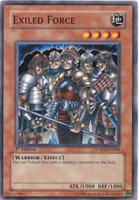 Exiled Force - Structure Deck: Warriors' Strike - YuGiOh card