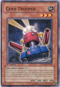 Card Trooper - Structure Deck: Warriors' Strike - YuGiOh card