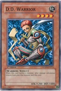 D.D. Warrior - Structure Deck: Warriors' Strike - YuGiOh card