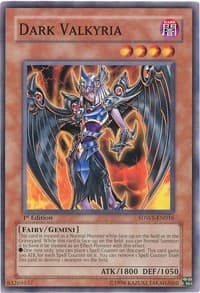 Dark Valkyria - Structure Deck: Warriors' Strike - YuGiOh card