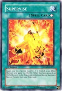 Supervise - Structure Deck: Warriors' Strike - YuGiOh card