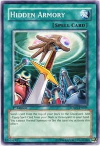 Hidden Armory - Structure Deck: Warriors' Strike - YuGiOh card