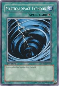 Mystical Space Typhoon - Structure Deck: Warriors' Strike - YuGiOh card
