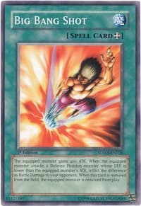 Big Bang Shot - Structure Deck: Warriors' Strike - YuGiOh card