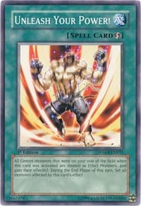 Unleash Your Power! - Structure Deck: Warriors' Strike - YuGiOh card