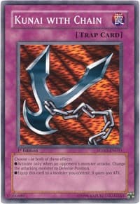 Kunai with Chain - Structure Deck: Warriors' Strike - YuGiOh card