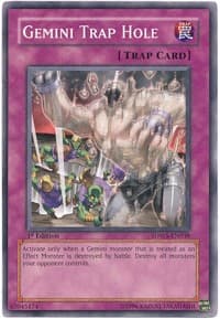 Gemini Trap Hole - Structure Deck: Warriors' Strike - YuGiOh card
