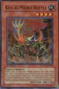 Koa'ki Meiru Beetle - Stardust Overdrive - YuGiOh card