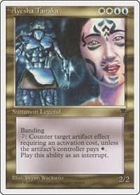 Ayesha Tanaka - Chronicles - Magic: The Gathering card