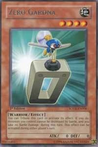 Zero Gardna - Stardust Overdrive - YuGiOh card