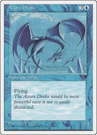 Azure Drake - Chronicles - Magic: The Gathering card