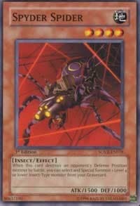 Spyder Spider - Stardust Overdrive - YuGiOh card