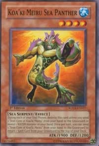 Koa'ki Meiru Sea Panther - Stardust Overdrive - YuGiOh card