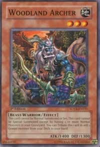 Woodland Archer - Stardust Overdrive - YuGiOh card