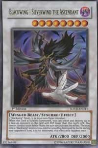Blackwing - Silverwind the Ascendant - Stardust Overdrive - YuGiOh card