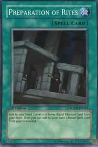 Preparation of Rites - Stardust Overdrive - YuGiOh card