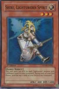 Shire, Lightsworn Spirit - Stardust Overdrive - YuGiOh card
