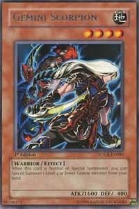 Gemini Scorpion - Stardust Overdrive - YuGiOh card
