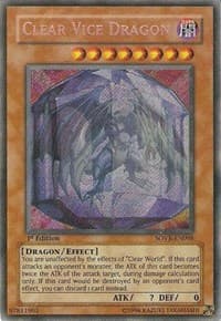 Clear Vice Dragon - Stardust Overdrive - YuGiOh card