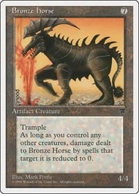 Bronze Horse - Chronicles - Magic: The Gathering card