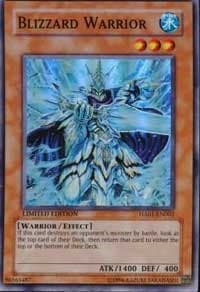 Blizzard Warrior - Hidden Arsenal - YuGiOh card