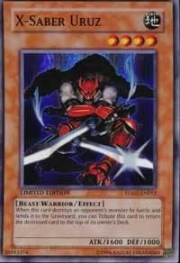 X-Saber Uruz - Hidden Arsenal - YuGiOh card