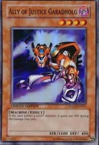 Ally of Justice Garadholg - Hidden Arsenal - YuGiOh card