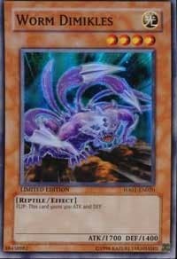 Worm Dimikles - Hidden Arsenal - YuGiOh card