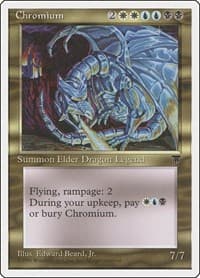 Chromium - Chronicles - Magic: The Gathering card